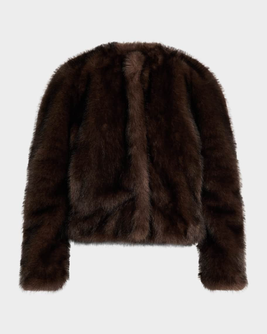A.L.C. Gwen Faux Fur Jacket | Neiman Marcus