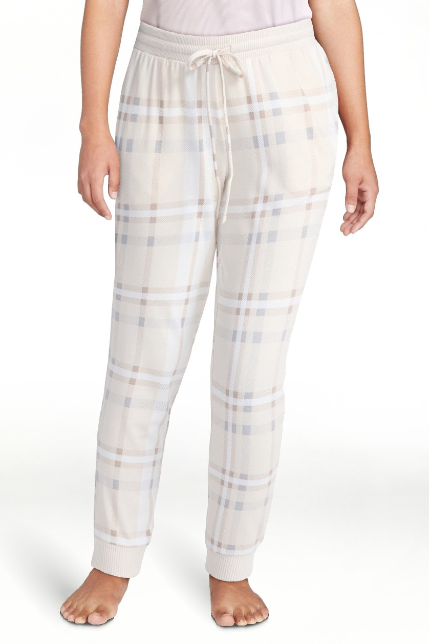 Joyspun Women's Cozy Lounge Collection Hacci Knit Sleep Joggers, 29'' Inseam, Sizes XS-3X | Walmart (US)