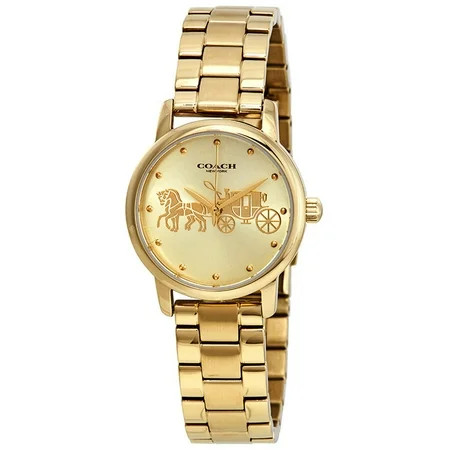 Coach Women s Grand Gold Dial Watch - 14502976 | Walmart (US)