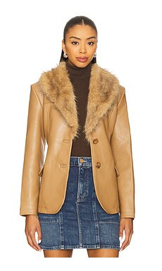 MOTHER The Hot Under The Collar Jacket in Fast Talker from Revolve.com | Revolve Clothing (Global)