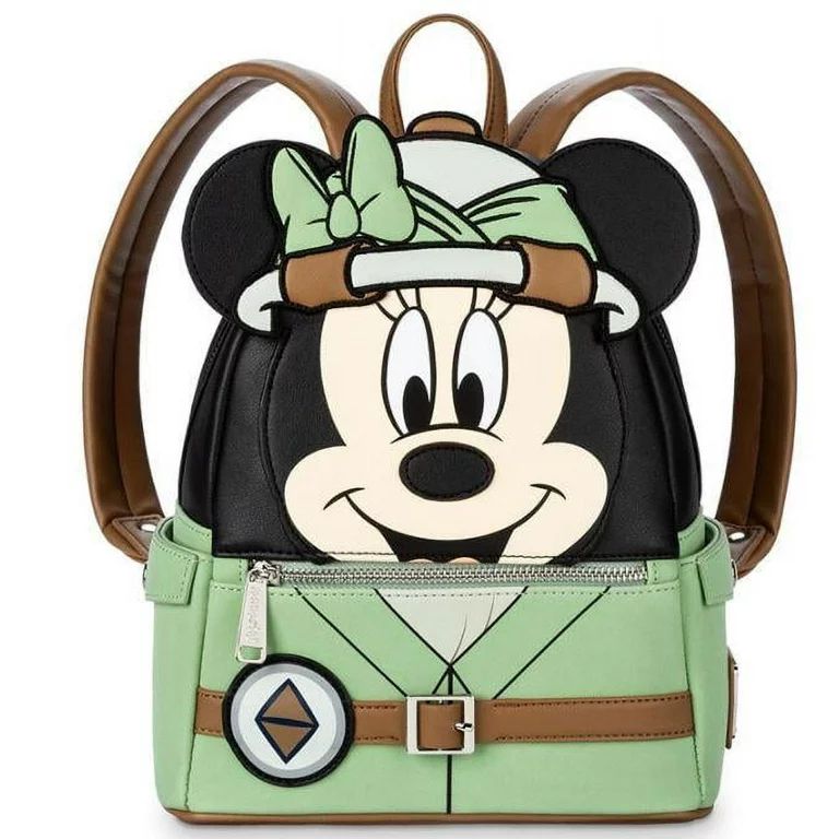 Disney Parks Loungefly Mini Backpack Safari Minnie Mouse - Animal Kingdom | Walmart (US)