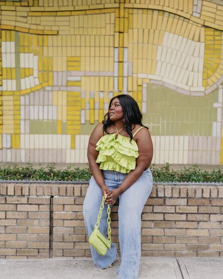 Shop Eloquii’s sale up to 50% off with code EQLONGWKND! This green ruffle top is only $29✨

plus size fashion, travel outfit, vacation outfit inspo, ruffle crop top, plus size top, sale alert

#LTKPlusSize #LTKFindsUnder50 #LTKSaleAlert