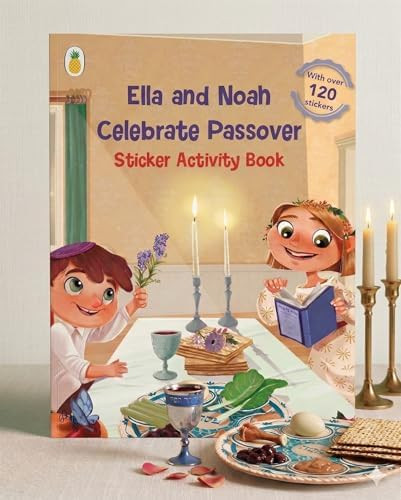 Ella and Noah celebrate Passover: sticker activity book (120+ Stickers with matching scenes, colo... | Amazon (US)