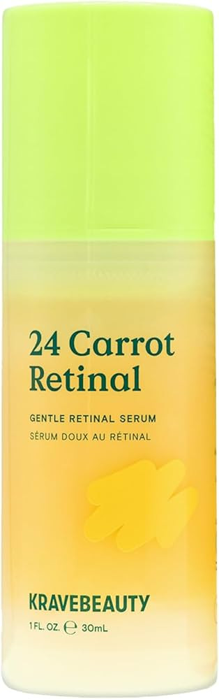 KraveBeauty 24 Carrot Retinal - 30ml, Gentle Retinal Serum, Smooths Skin Texture, Supports Skin B... | Amazon (US)