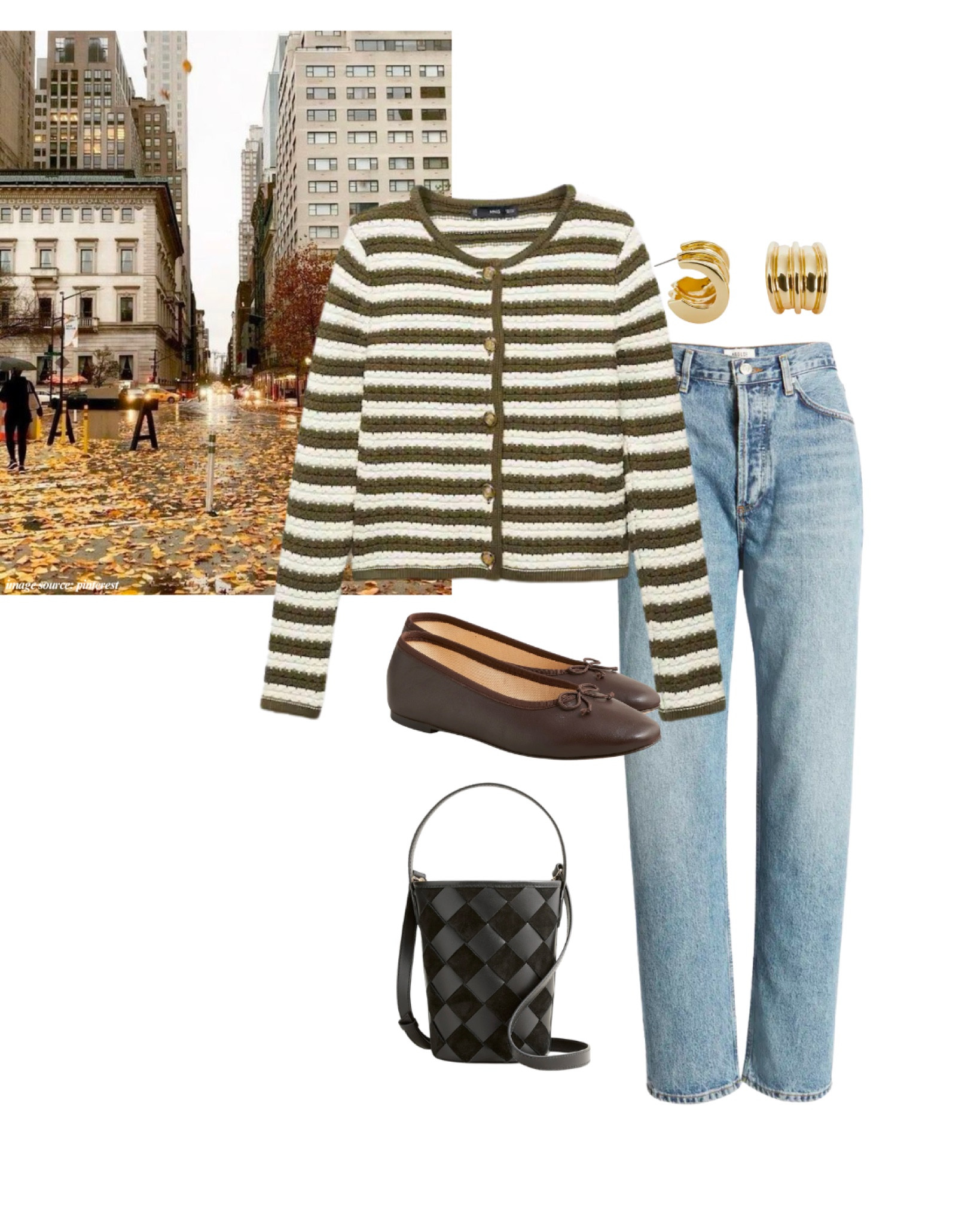 Fall outfit idea! Love this striped cardigan paired with flats for the season! 

Fall outfit, casual fall outfit, fall fashion, fall jeans

#LTKSeasonal