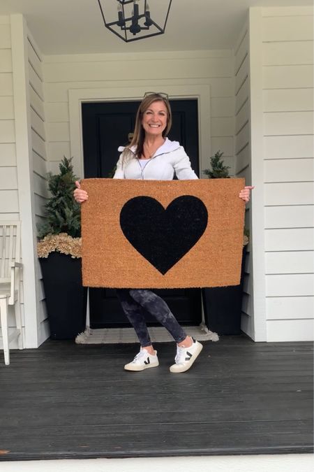 An AWESOME Valentine’s Day gift for friends or loved ones. Such a cute doormat. I have linked it here. Hurry…if you want it to arrive by VDay!

#LTKhome #LTKSeasonal #LTKunder50