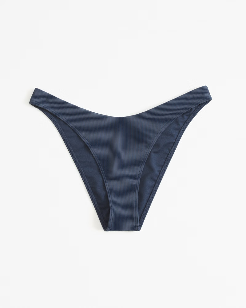 Women's High-Leg Cheeky Bottom | Women's Swimwear | Abercrombie.com | Abercrombie & Fitch (US)