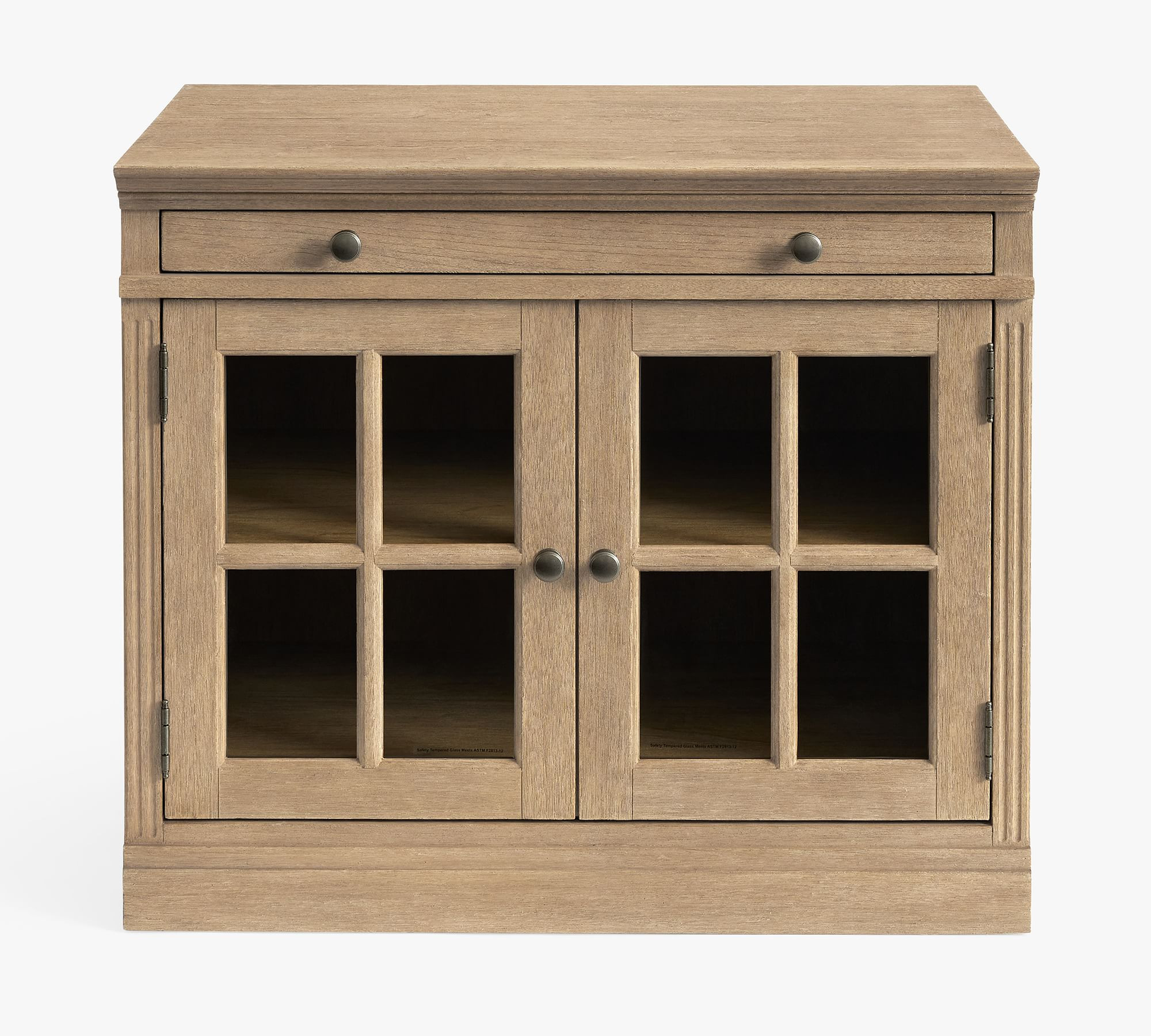 Livingston Double Glass Door Cabinet (35") | Pottery Barn (US)