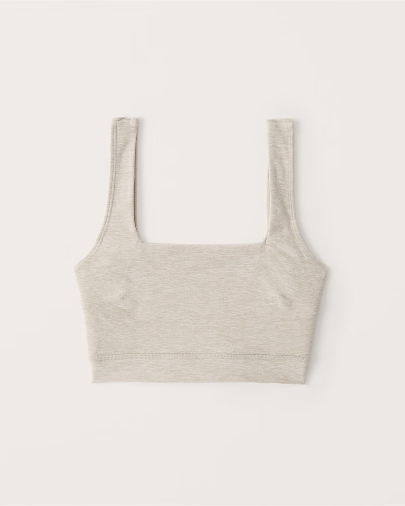 Contour Squareneck Bralette | Abercrombie & Fitch (US)