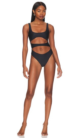 the Zumi One Piece in Black | Revolve Clothing (Global)