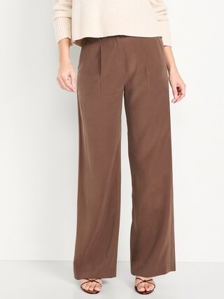 High-Waisted Taylor Trouser Wide-Leg Pants | Old Navy (US)