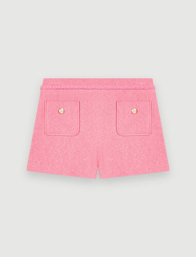 Tweed shorts | Maje US