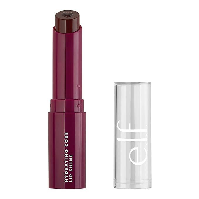 e.l.f. Hydrating Core Lip Shine, Conditioning & Nourishing Lip Balm, Sheer Color Tinted Chapstick... | Amazon (US)