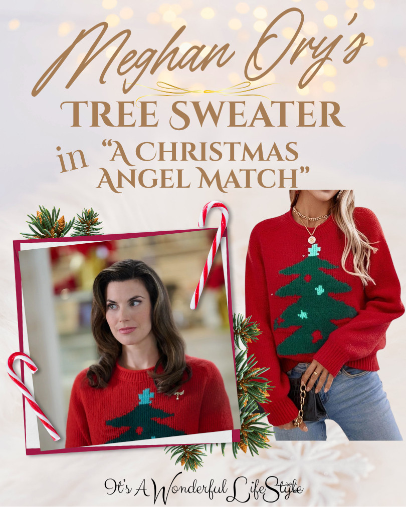  Meghan Ory shines in "A Christmas Angel Match" on Hallmark Channel! ✨

You can grab her adorable festive tree sweater featured in the movie from my LTK Shop. Just imagine pairing this cute sweater with twinkle lights, a cozy mug of hot cocoa, and your favorite throw blanket—perfect for a holiday movie marathon! Get ready to celebrate the season in style!  

 #LTKSeasonal #LTKFindsUnder100 #LTKStyleTip