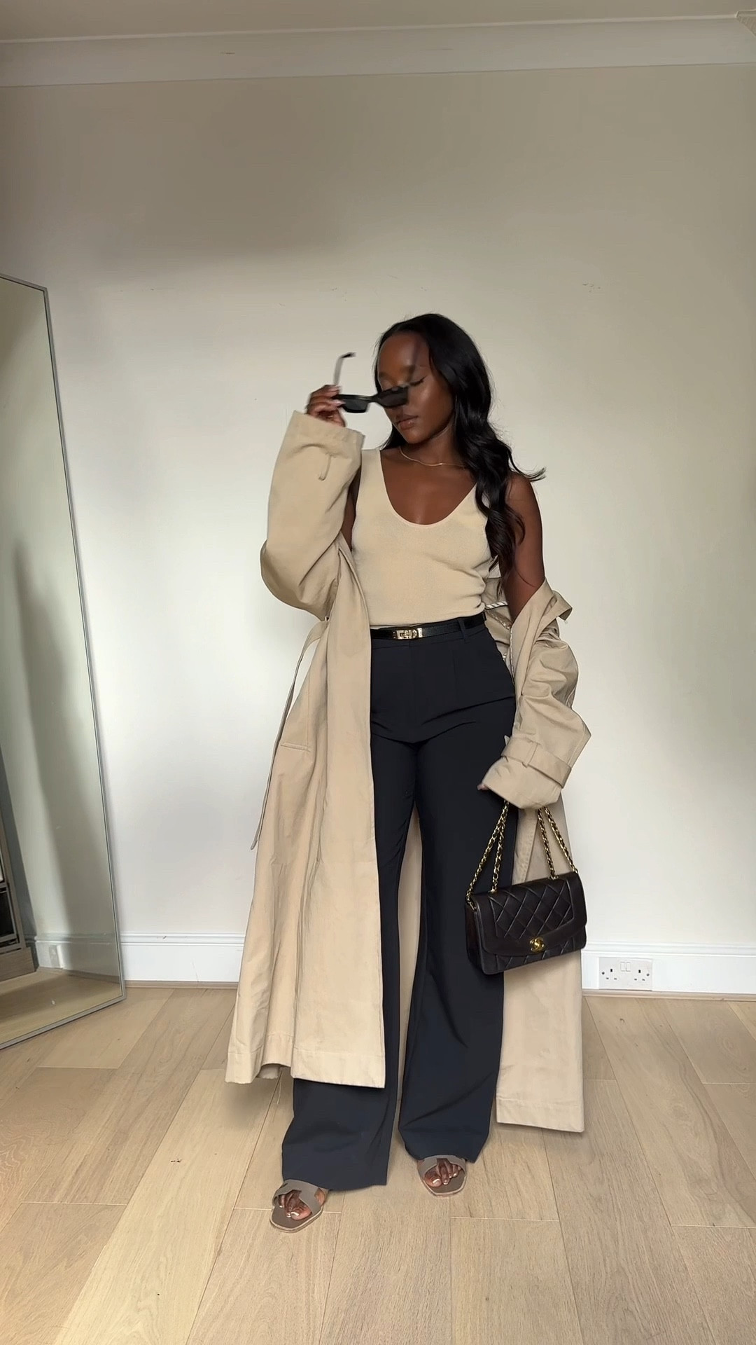 Spring trench coat OOTD.. Actual trench coat is from @asos code: 134329633 but currently sold out 

#LTKworkwear #LTKspring #LTKstyletip