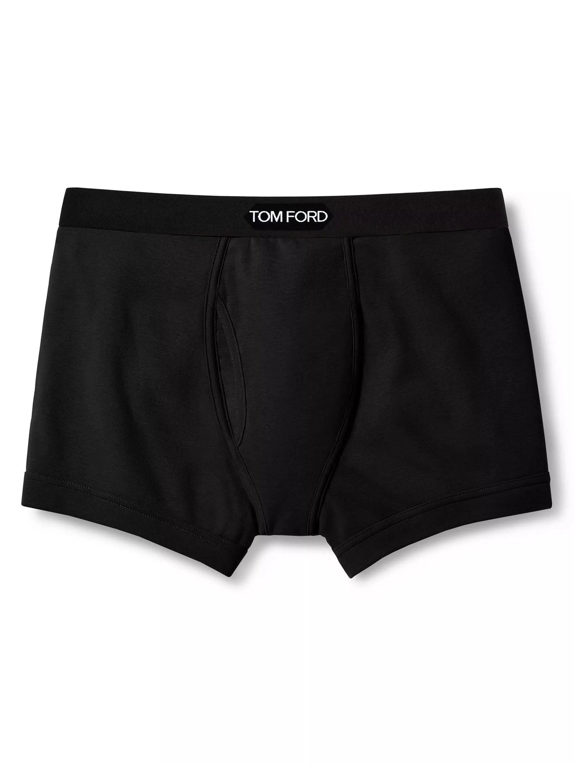 Stretch-Cotton Logo Boxer Briefs | Saks Fifth Avenue