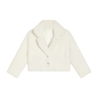 new!Knit Works Toddler Girls Faux Fur Midweight Coat | JCPenney