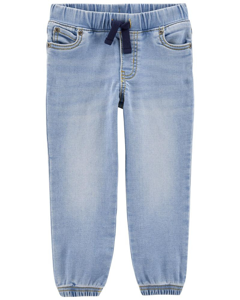 Pull-On Knit Denim Pants | OshKosh B'gosh