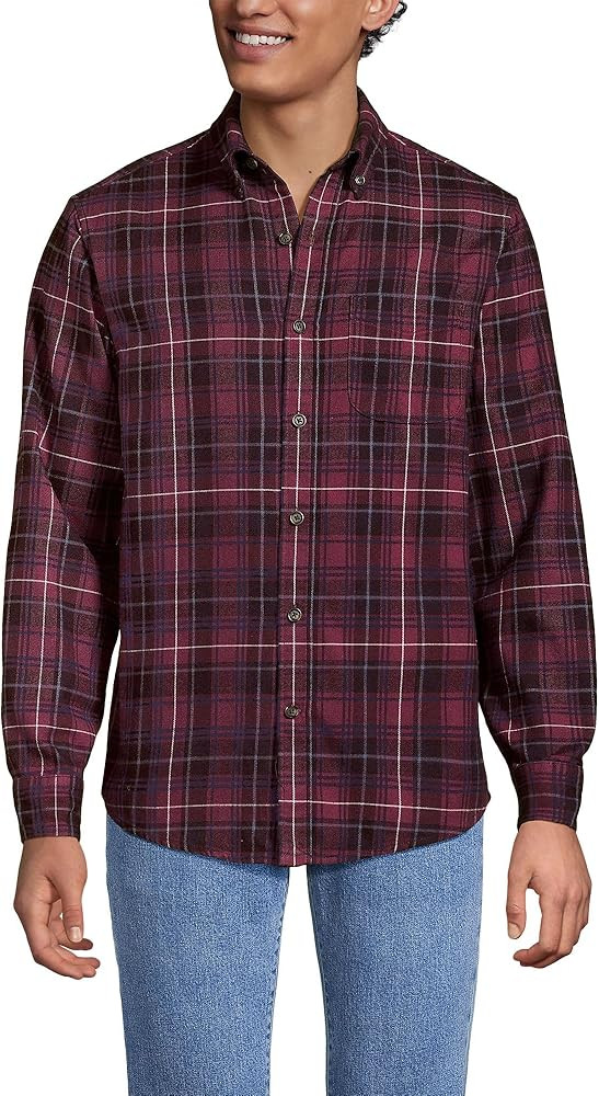 Lands' End Flagship Flannel Shirt | Amazon (US)
