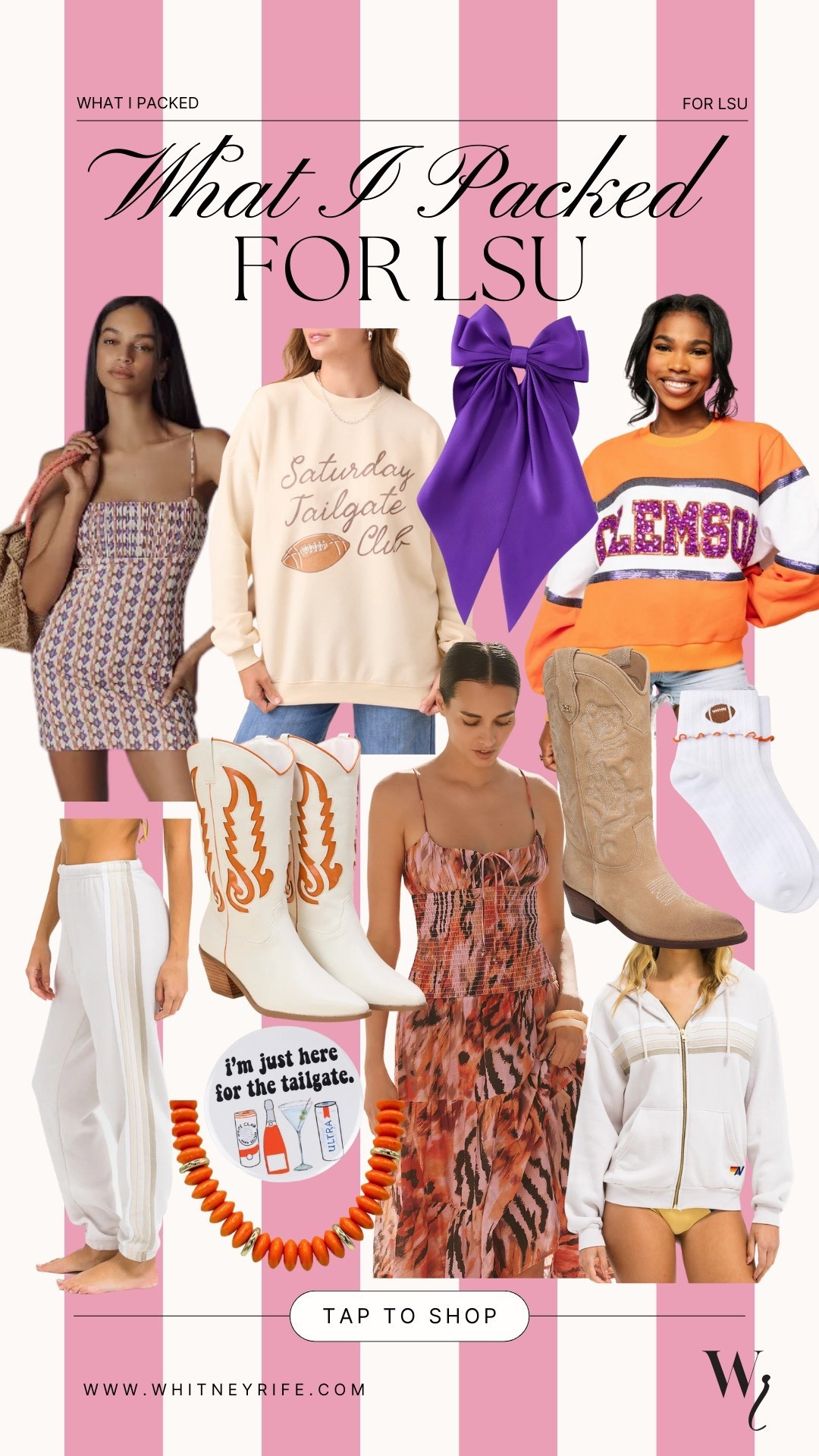Clemson gameday outfit inspo what I’m packing for football season 

#LTKStyleTip #LTKSeasonal #LTKFindsUnder50