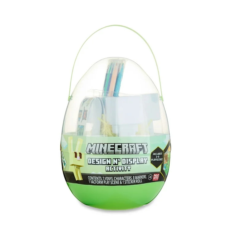 Minecraft Design N Display Activity Easter Egg, Plastic 3+ | Walmart (US)