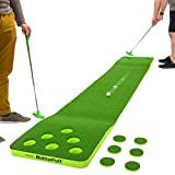 GoSports Battleputt Golf Putting Game, 2-on-2 Pong Style Play with 11’ Putting Green, 2 Putters... | Amazon (US)