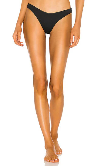 Island Bikini Bottom in Black | Revolve Clothing (Global)