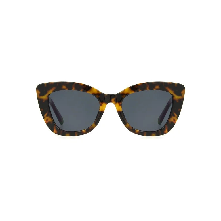 Scoop Ladies Cat Eye Faux Tortoise Sunglasses | Walmart (US)