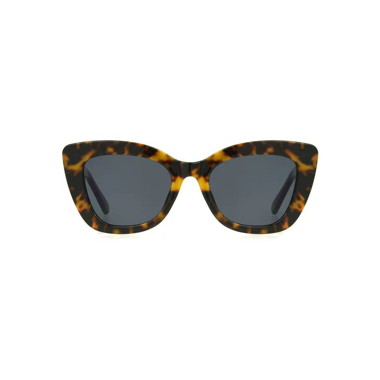 Scoop Ladies Cat Eye Faux Tortoise Sunglasses | Walmart (US)