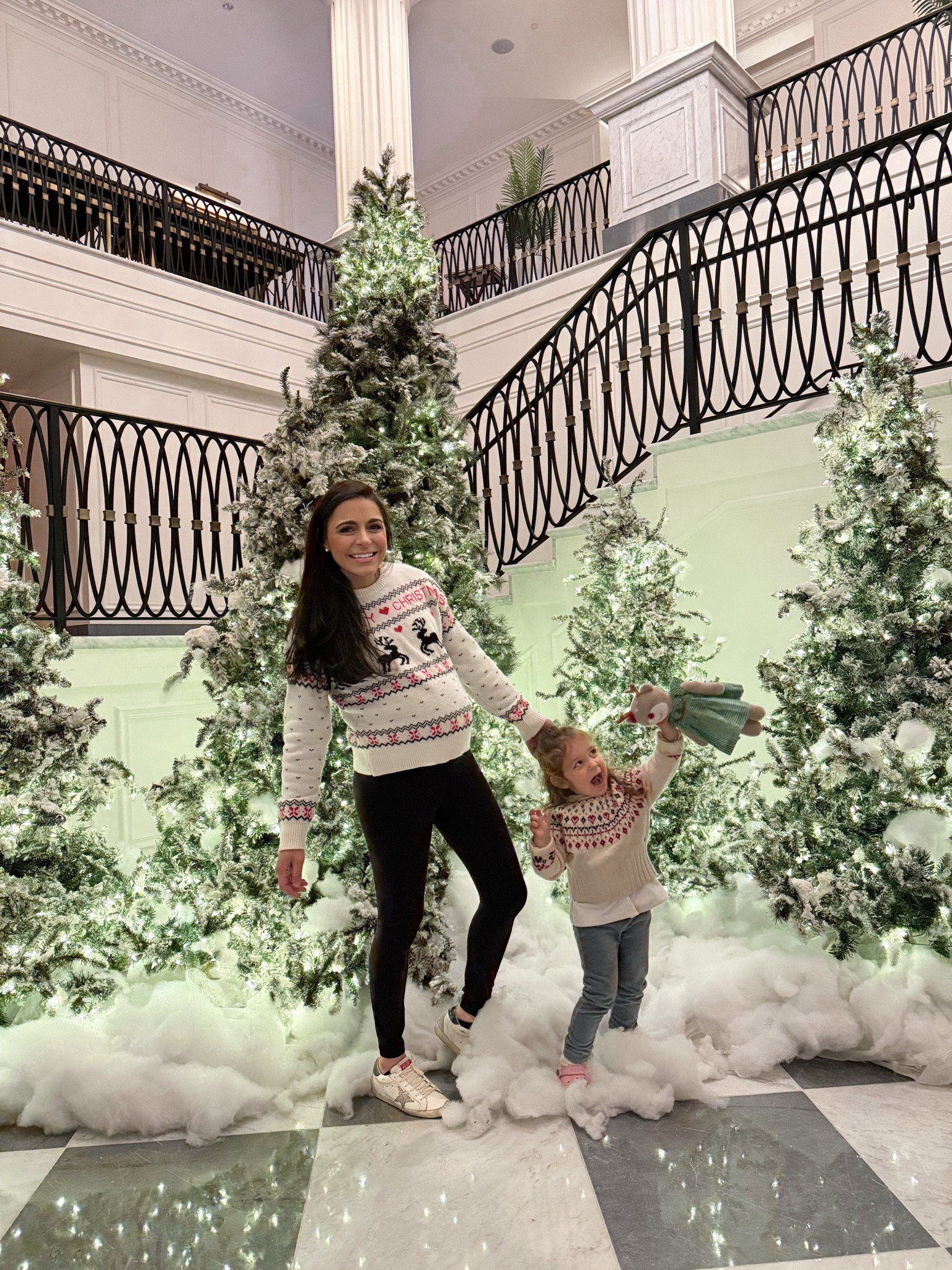 Mom and daughter Christmas sweaters, cute Christmas sweaters, 

#LTKSeasonal #LTKHoliday #LTKBump