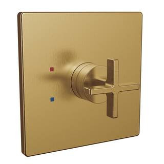 Speakman Lura 1-Handle Wall-Mount Shower Valve Trim Kit in Brushed Bronze CDCPT25001-BBZ | The Home Depot