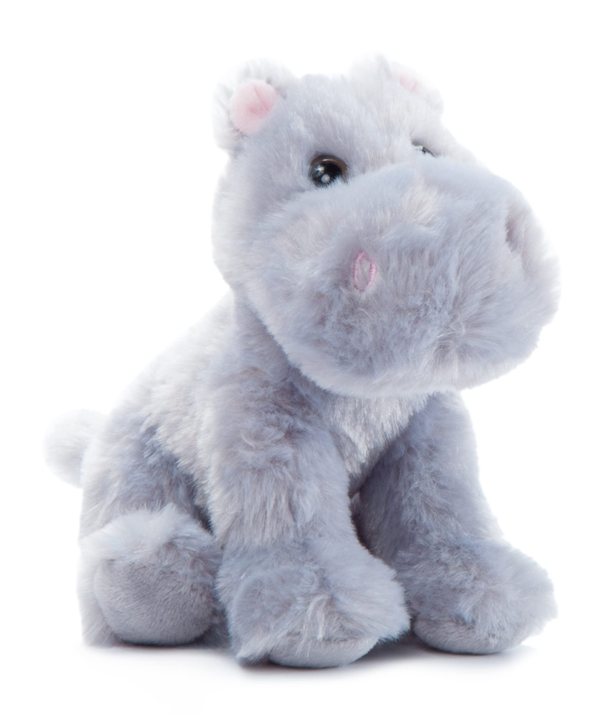 The Petting Zoo Hippo Stuffed Animal Plushie, Gifts for Kids, Wild Onez Babiez Zoo Animals, Hippo... | Amazon (US)