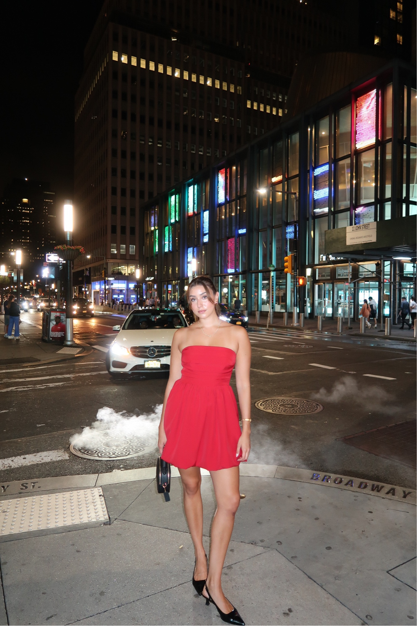 red dress that I wore during NYFW for a night out! 

#LTKstyletip #LTKfindsunder100 #LTKtravel