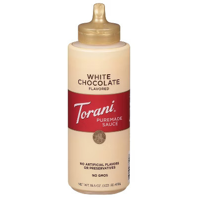 Torani PUREMADE White Chocolate Sauce for Coffee Lattes and Milkshakes - 16.5oz | Target