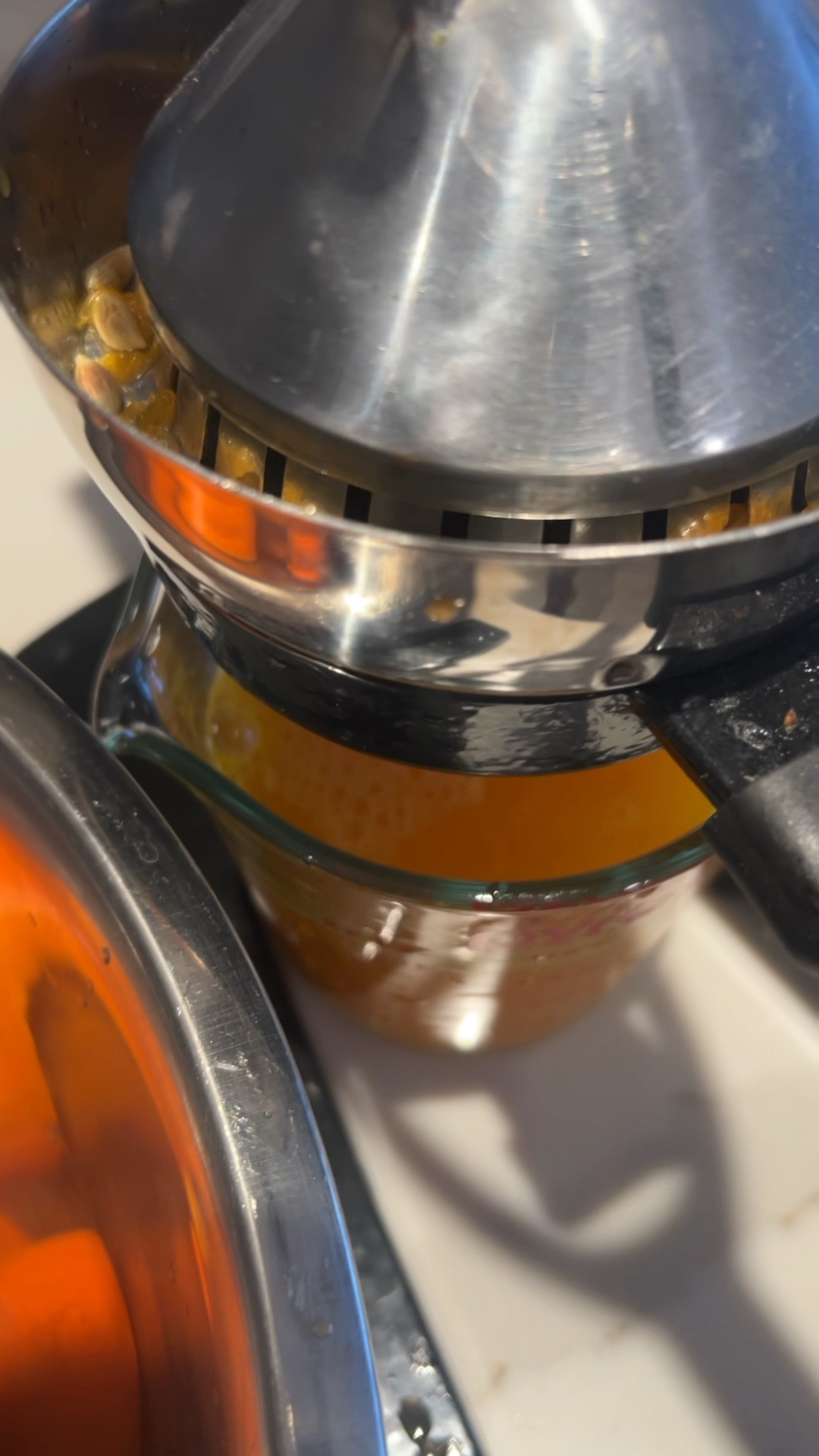 Cold-pressed tangerine and lemon juice for breakfast! #homemade love this manual juice press, I’ve had it for almost 10 years and it’s super durable!! 🍊🍋

#LTKfitness #LTKhome #LTKfamily