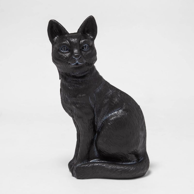 Black Cat Halloween Decorative Sculpture - Hyde &#38; EEK! Boutique&#8482; | Target