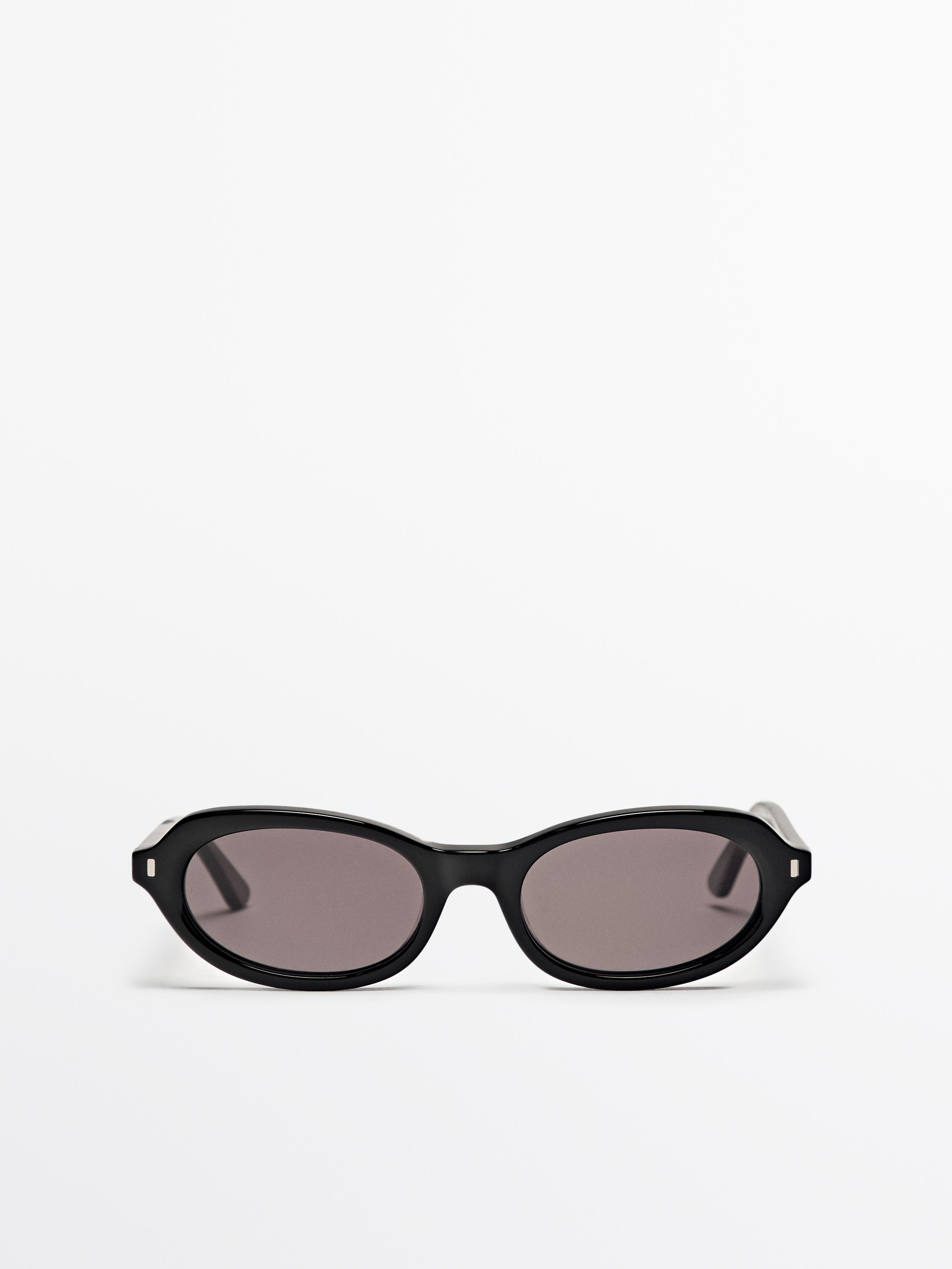 Mini oval sunglasses | Massimo Dutti US