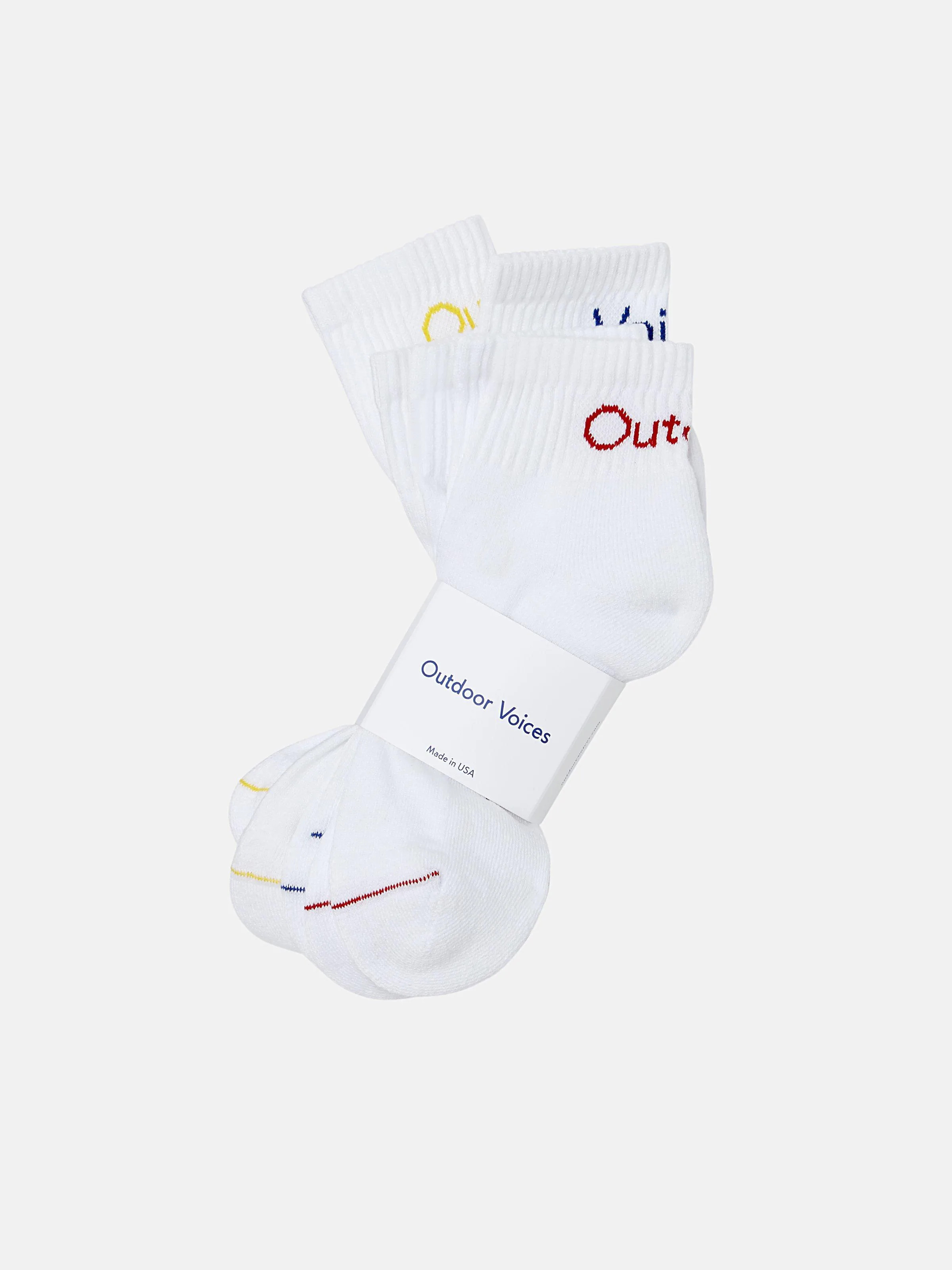 Rec Ankle Sock 3-PackA Heart | Outdoor Voices