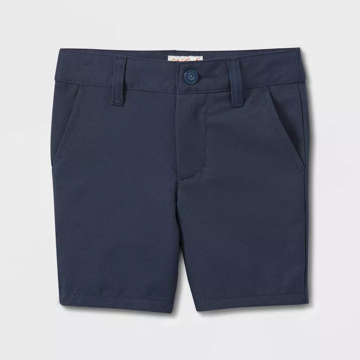 Toddler Boys' Quick Dry Uniform Chino Shorts - Cat & Jack™ | Target