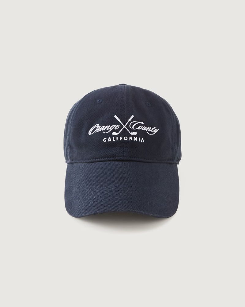 Women's Embroidered Graphic Baseball Hat | Women's Accessories | Abercrombie.com | Abercrombie & Fitch (US)