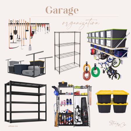 Garage organization from Amazon. 

Storage bins, toy organizer, sporting equipment storage, bike rack, garage shelving

#LTKfindsunder100 #LTKhome #LTKfindsunder50