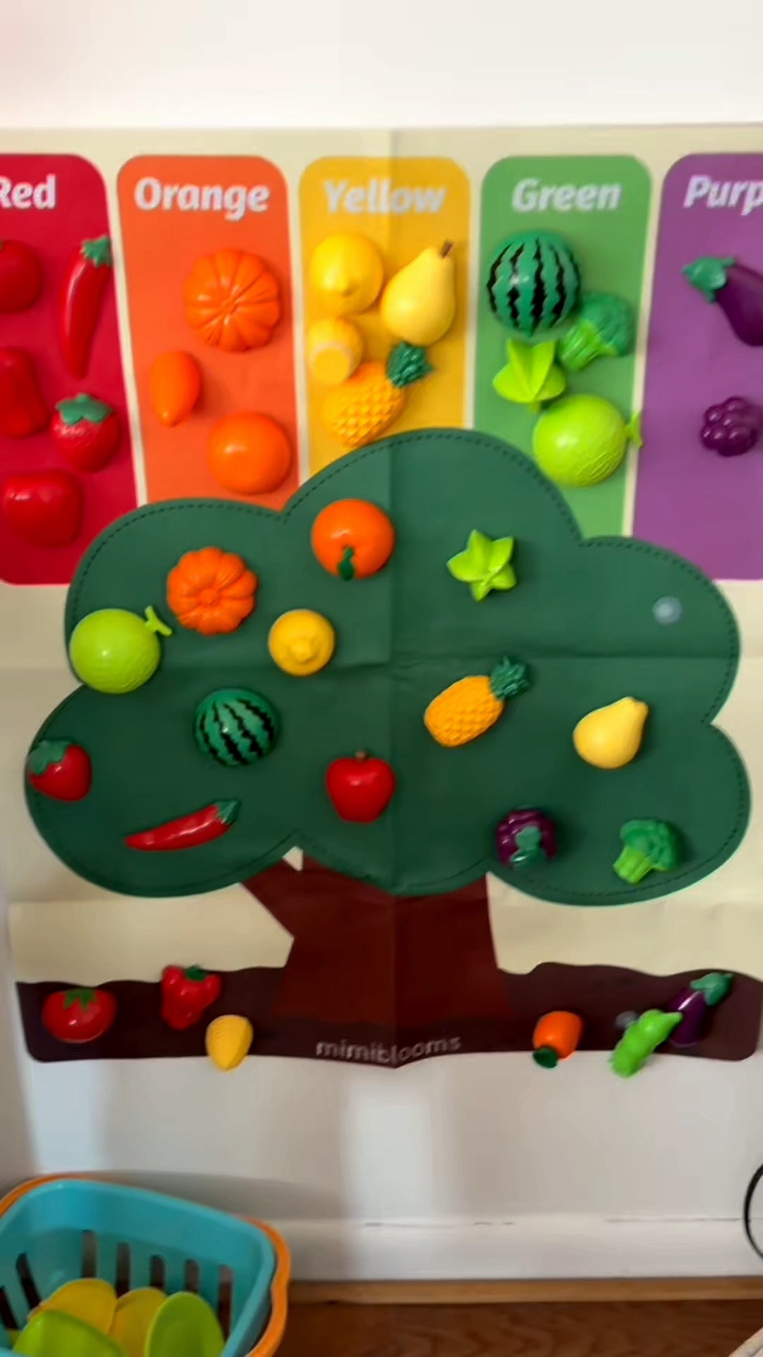 I swear toddlers will learn anything… if you make it fun 🤣 

Loving this play fruit and veggie tree 🌈🧠✨ 

#educationaltoys #learningthroughplay #toddleractivities #momlife #momtok
