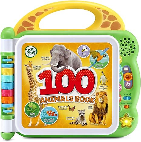 LeapFrog 100 Animals Book, Green | Amazon (US)