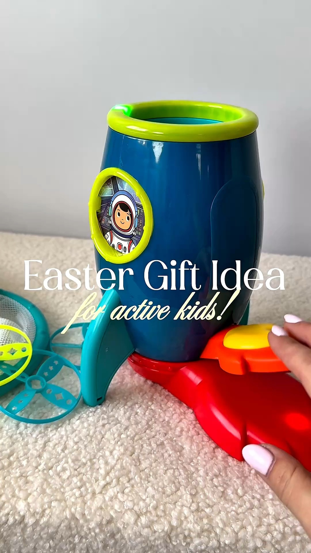 Such a fun find from b Toys! My kids have been playing with these light-up flying discs nonstop. So great for indoor play now, but I already know these will be even more fun on spring & summer nights outside. Also love seeing my kids with a 4-year age gap both totally into the same game. 🥹

#LTKKids #LTKmomlife #LTKdayinmylife