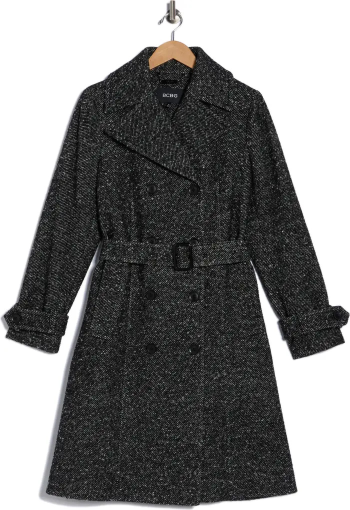 BCBGeneration Double Breasted Trench Coat | Nordstromrack | Nordstrom Rack