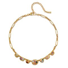 Judith Gem Choker Necklace | Sequin