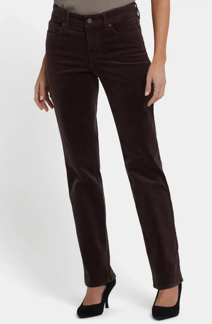 Marilyn Corduroy Straight Leg Pants | Nordstrom