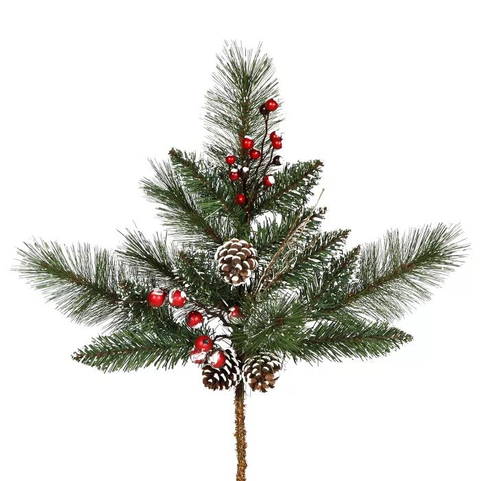 Vickerman Artificial Snow Tipped Pine Swag | Target
