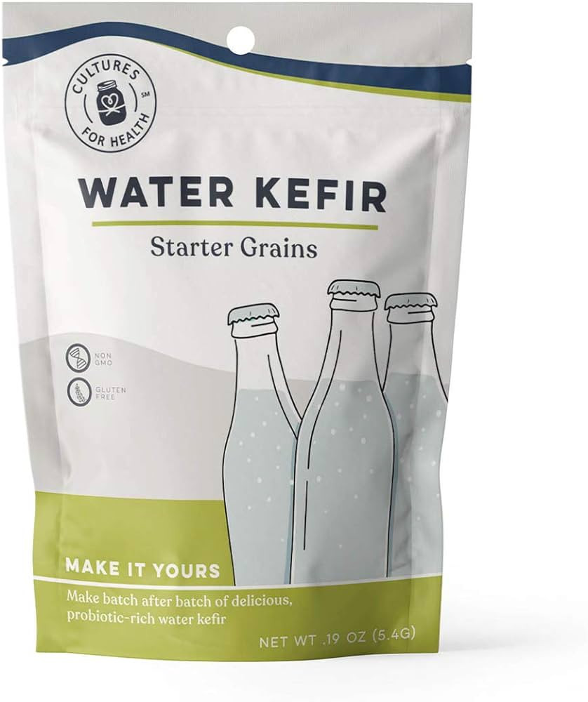 Cultures for Health Water Kefir Grains | DIY Fermented Probiotic Drink Powder for Stronger Gut He... | Amazon (US)