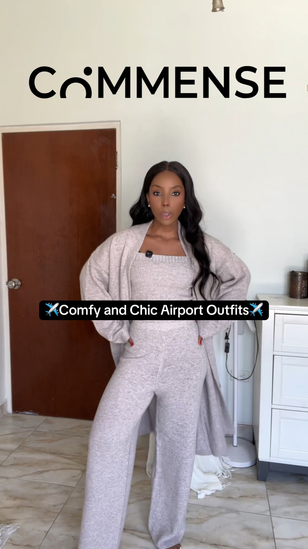 What to wear to the airport can be a struggle sometimes. But if comfy and chic airport outfits are what you’re looking for, then these two sets from @Commense  are perfect. 

Code: DSJCOX_12 for 12%off 🎉🎉
Outfits 🔗 on my LTK. 🔍: DSJCOX 
#airportoutfits #commensereview

#LTKPetite #LTKootd #LTKgrwm